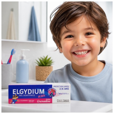 Elgydium Kids Toothpaste Cavity Protection 3/6 Years 50 ml