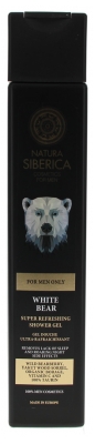 Natura Siberica Hombre Gel de Ducha Ultrafrío Oso Blanco 250 ml