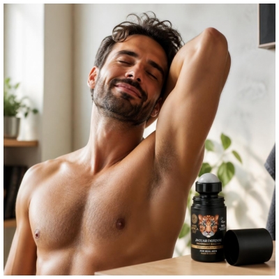Natura Siberica Moški Jaguar Defense Dezodorant Bergamotka in Aloe Vera Roll-On 50 ml