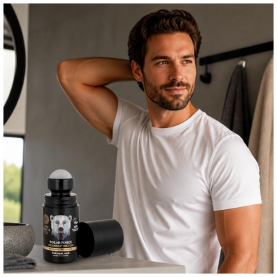 Natura Siberica Homme Polar Force Déodorant Menthe et Genévrier Roll-On 50 ml