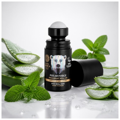 Natura Siberica Homme Polar Force Déodorant Menthe et Genévrier Roll-On 50 ml