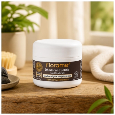 Florame Homme Déodorant Solide 24H Bio 50 g