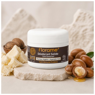 Florame Pánský Bio tuhý deodorant 24H 50 g