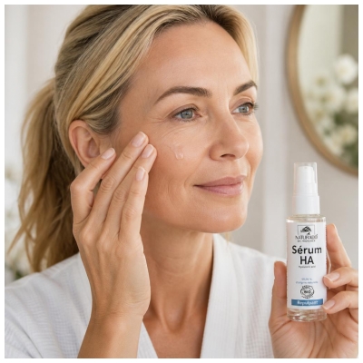 Naturado en Provence Bio Pretgrumbu Hialuronskābes Serums 40 ml