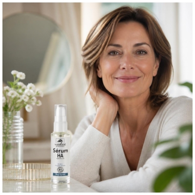 Naturado en Provence Bio Pretgrumbu Hialuronskābes Serums 40 ml