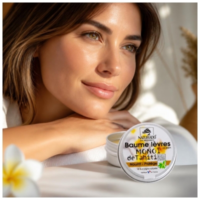 Naturado en Provence Balzam za ustnice Monoï de Tahiti 15 ml