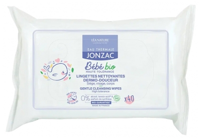 Eau de Jonzac Bébé Bio Salviette Detergenti Dermo-Gentle 40 Salviette
