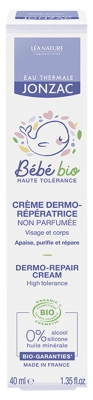 Água Termal Jonzac Bebé Bio Creme Dermor-Reparador Sem Perfume Bio 40 ml