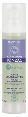 Apa Termală Jonzac Pure Age Fluid Acțiune Dublă Bio 40 ml