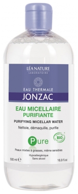 Água Termal Jonzac Pure Água Micelar Purificante Bio 500 ml