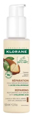 Klorane Reparação Cica-Sérum Regenerador com Cupuaçu & Ácido Hialurónico 100 ml