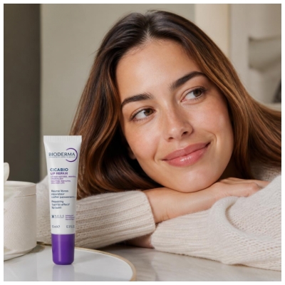 Bioderma Cicabio Läppbalsam Reparerande 10 ml