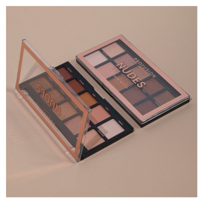 Profusion Cosmetics Paletka očních stínů Nudes 10 odstínů