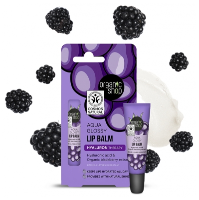 Organic Shop Hydraterende Lippenbalsem Braam 10 ml