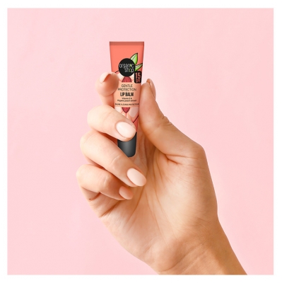 Organic Shop Aizsargājošais Persiku Lūpu Balzams SPF15 10 ml