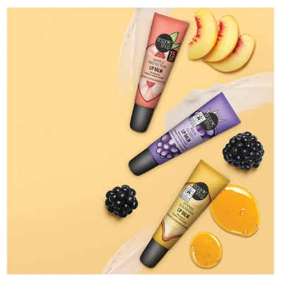 Organic Shop Aizsargājošais Persiku Lūpu Balzams SPF15 10 ml