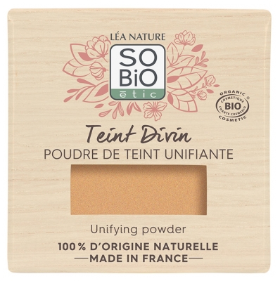 Léa Nature SO BIO étic Teint Divin Poudre de Teint Unifiante Bio 8 g - Teinte : Beige doré