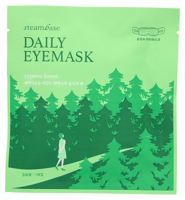 Steambase Maschera Auto-Riscaldante per gli Occhi Cypress Forest