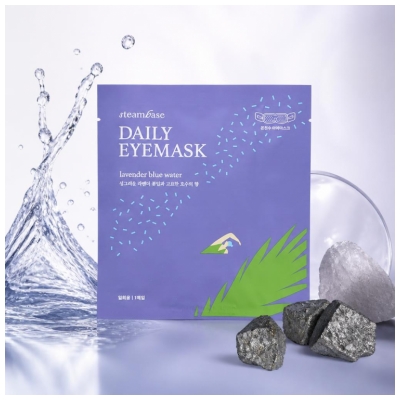 Steambase Itseä Lämmittävä Silmänaamio Lavender Blue Water