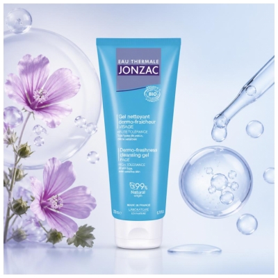 Eau Thermale Jonzac Organic Dermo-Freshening Cleansing Gel 200 ml