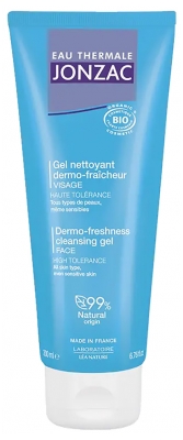 Eau Thermale Jonzac Gel Nettoyant Dermo-Fraîcheur Bio 200 ml