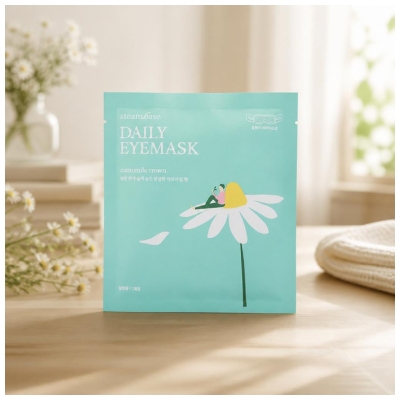 Steambase Crown Chamomile Self-Heating Eye Mask