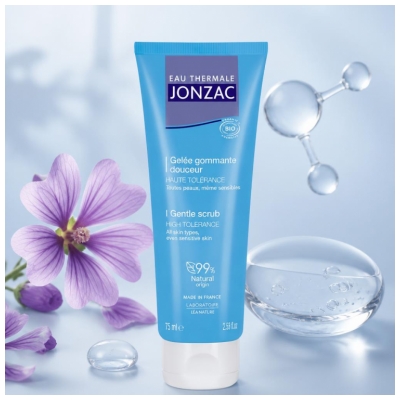 Apa Termală Jonzac Gelée Exfoliantă Catifelare Bio 75 ml