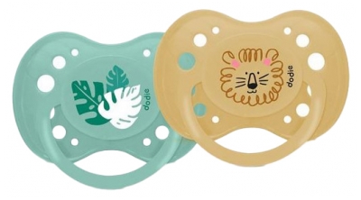 Dodie 2 Sucettes Anatomiques Silicone 18 Mois et +