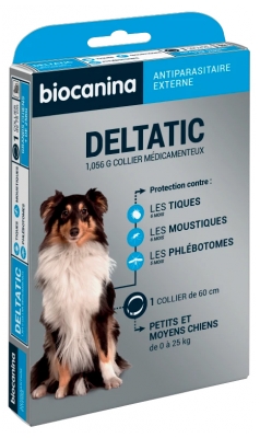 Biocanina Collar Deltatic Para Perros Pequeños y Medianos 1 Collar