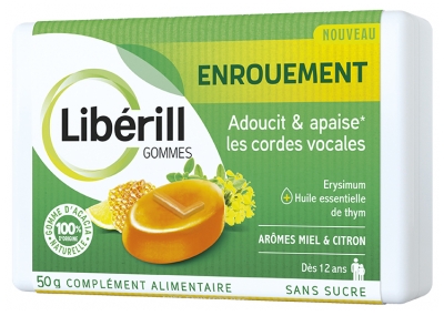 Libérill Gommes Enrouement 50 g