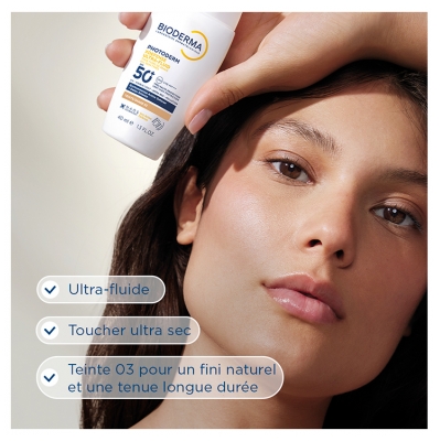 Bioderma Photoderm XDefense Ultra-Fluid SPF50+ Teinté 40 ml - Teinte : 03
