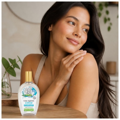 Léa Nature SO BIO étic Huile Végétale de Coco Bio 50 ml