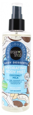 Organic Shop Body Desserts Latte di Cocco Idratante 200 ml