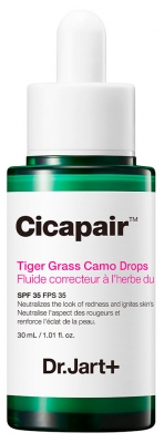 Dr. Jart+ Cicapair Tiger Grass Fluide Correcteur à l'Herbe du Tigre SPF35 30 ml