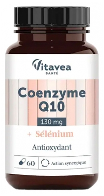 Vitavea Coenzym Q10 130 mg + Selen 60 Kapsler