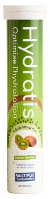 Hydratis Solution d'Hydratation 20 Comprimés Effervescentes - Arôme : Kiwi