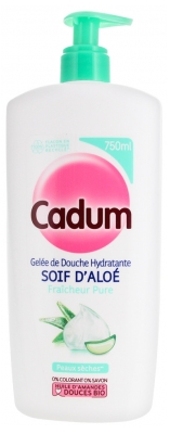 Cadum Soif D'Aloé Fraîcheur Gel Doccia Idratante Puro 750 ml