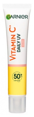 Fluid de zi Anti-UV Zilnic Anti-Pete cu Vitamina C SPF50+ Garnier SkinActive, 40 ml