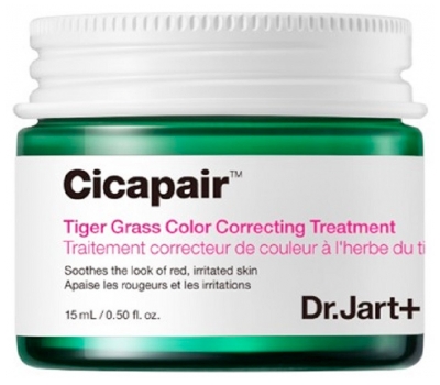 Dr. Jart+ Cicapair Tiger Grass Traitement Correcteur de Couleur à l'Herbe du Tigre 15 ml
