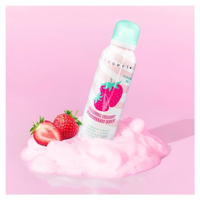 Inuwet Aardbei Doucheschuim 200 ml