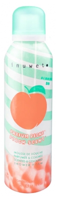 Inuwet Parfümierter & Farbiger Duschschaum Pfirsich 200 ml