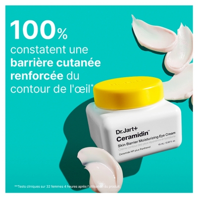 Dr. Jart+ Ceramidin Crème Réparatrice et Hydratante Contour des Yeux 15 ml