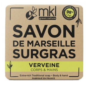 Săpun MKL Green Nature de Marsilia Suresă cu Verbina 100 g