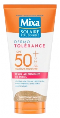 Mixa Dermo Toleranță Lapte de Soare pentru Piele Alergică la Soare SPF50+ 175 ml
