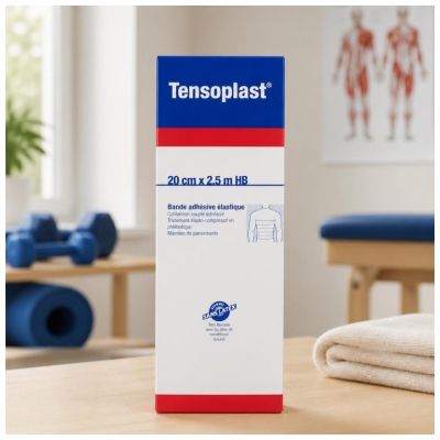 Essity Tensoplast Bande Adhésive Elastique 20 cm x 2.5 m HB
