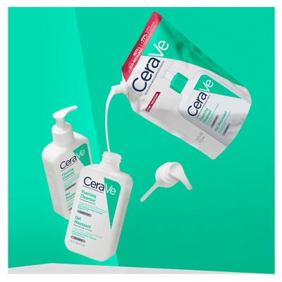 CeraVe Schuimende Reinigingsgel 473 ml + Eco-Navulling 473 ml
