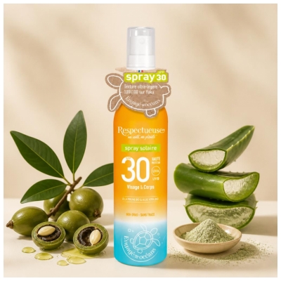 Spray de Protecție Solară Respectueuse SPF30 100 ml