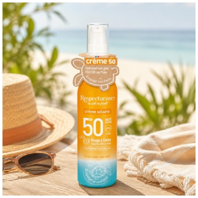 Respectueuse Opalovací krém SPF50 100 ml