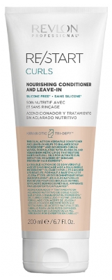 Revlon Professional Re/Start Curls Après-Shampoing Nutritif Avec et Sans Rinçage 200 ml