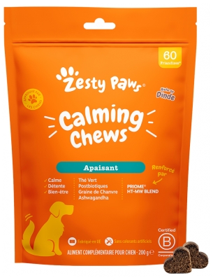 Zesty Paws Uklidňující pamlsky pro psy Krůta 200 g